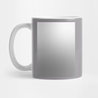 White to Gray Horizontal Linear Gradient Mug